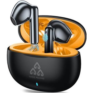 THREE PEACHES draadloze oordopjes