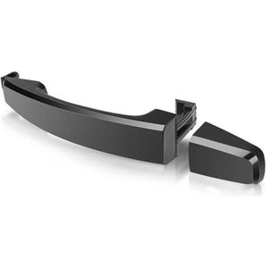 Auto buitendeur deurhendel Voor Holden Captiva 2006-2018 Zwarte Buitenkant Buitendeurgrepen Voor Achter Links Rechts Buitengreep(Black no Keyhole)