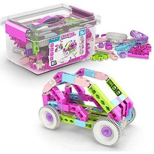 Engino - Creative Engineering Maker Girl 20 Modellen Set | STEM Activiteiten en Experimenten | Voor Leeftijd 8 + | Perfect voor Home Learning