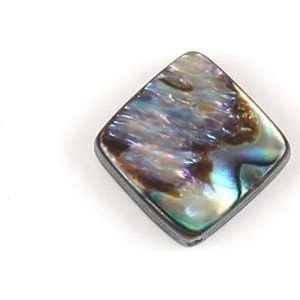 Natuurlijke grijze abalone onregelmatige schelp parelmoer losse spacer kralen voor sieraden maken DIY armband ketting handgemaakt-diamant-5pcs
