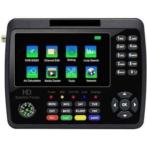 Satellietzoeker V10 Finder Max Max+ 8MP Handheld HD Satellietsignaal Satfinder DVB-S/S2/S2X/AHD H.265 Digitale Satellietsignaalmeter