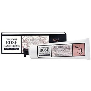 Hand Cream - Charcoal Rose door Archipelago Botanicals voor Unisex - 3.2 oz Cream