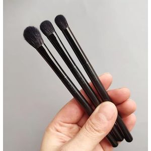 1/3 stks Oogmake-up Kwasten Oogschaduw Crème Vouw Blending Shader Smudge Brush Oogmake-up Tool (Size : 3pcs)