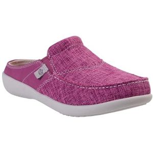 Spenco Dames Siesta edelsteen muilezel, feestelijke fuchsia, 34 EU, Feestelijke Fuchsia, 9 UK Wide