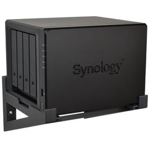 Wandhouder geschikt voor Synology Diskstation DS418, DS418play, DS420+, DS423+, DS425+, DS920+, DS923+, Heavy Duty wandconsole inclusief montagemateriaal.