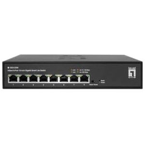 LevelOne GES-2208 Hilbert 8-Port 10-inch Gigabit Smart Lite Switch