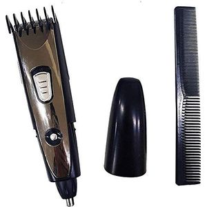 Trade Shop – herenscheerapparaat + trimmer 2-in-1 6071 huid neushaar baardtrimmer – 14130