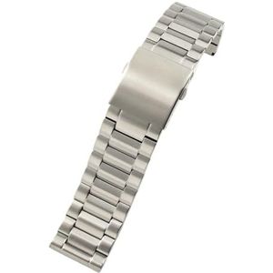 LQXHZ Solide Roestvrijstalen Horlogeband Compatibel Met Diesel Dz7256 Dz7291 Dz7257 Solide Horlogeband For Heren Horlogeband Riem 22 24 26 28 30 Mm (Color : Steel-three beads, Size : 24mm)