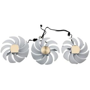 RTX4090 RTX4080 Voor ZOTAC voor GeForce RTX 4080 4090 EXTREME AIRO Witte Vervangende Grafische Kaartventilator(3-Fan)