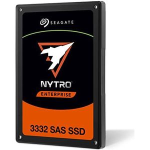 Seagate Nytro 3332, 7.68 TB, Interne SSD, SAS, 2,5"", 12 GB/s, Dual-port, 10 DWPD, voor Windows en Linux (XS7680SE70084)