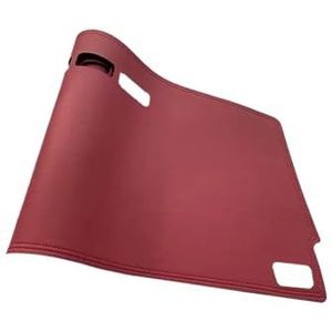 Auto Dashboard-afdekmat Voor Toyota Voor Highlander XU50 Voor Kluger 2014 2015-2019 Dashboard Mat Hoes PU Lederen Pad Zonnescherm Anti-UV Tapijt Dashboard Light Proof Pad(All Red LHD)