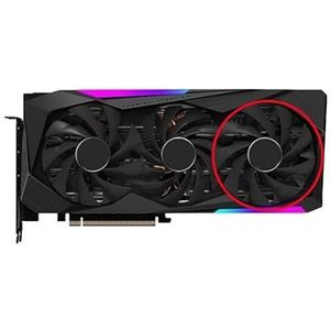 PLD10015B12H DC12V 0.55A RTX3060 Ti RTX3070 grafische ventilator voor GIGABYTE voor AORUS voor GeForce voor RTX 3060 voor 3070 MASTER(Right fan)