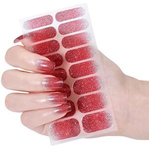 Nagels Polish Stickers Katten Oog Gels Nagels Strips Polish Wraps Glinsterende Gels Stickers Manicures Glittering Nail Katten Oog Nail Strips Wraps