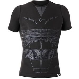 FLOKY - T-Shirt Oxygen - Biomechanisch compressieshirt - zwart, Zwart, S