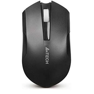 A4Tech G11-200N RF Wireless V-Track 1000 DPI probleemloos zwart – muis (beide zijden, V-track, RF draadloos, 1000 dpi, zwart)