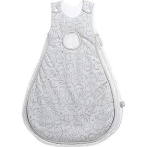 roba Baumann safe asleep van slaapzak Air babyslaapzak ''miffy'' maat 62/68 cm, 100% katoen, single jersey, bedrukt, zachte vulling 100% PES, mesh-inzetstukken, AIR-balanssysteem