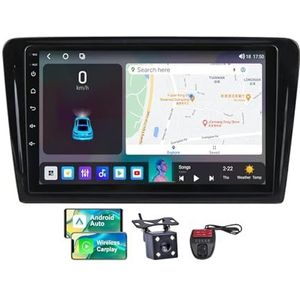 Voor Volkswagen Santana 2013-2017 Android 13 Carplay Autoradio, 9 inch Scherm Radio Wireless Android Auto BT 5.0 Handsfree 4G WiFi FM/RDS/DAB+ Radio HiFi Achteruitkijkcamera + DVR(NF-4)