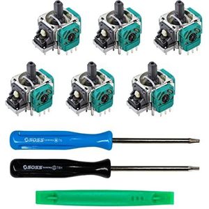 SOSS GAMING 2023 Originele Analoge Joysticks Reparatieset voor Xbox One - Fixes Stick Drift, Gebroken en Losse Joysticks op regelmatige, S en Elite Series 1-controllers