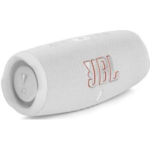JBL Charge 5 - Bluetooth-luidspreker - Wit - Waterdicht - Draagbaar met Powerbank