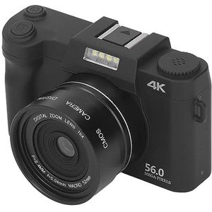 4K Digitale Camera voor Fotografie, Autofocus 4K-camera met Zoeker 16X WiFi 56MP 3,0 Inch HD IPS-scherm 16X Zoom voor Reisfotografie Vloggen