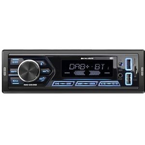 Caliber Autoradio Bluetooth 1DIN, DAB+/FM Tuner, 4x55W, USB/Micro SD, 2.1A Laadfunctie, Aux-in, Handsfree bellen, RCA-uitgang, MP3/WMA/APE/FLAC/AAC