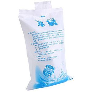 10 stuks cool pack, PE food grade herbruikbaar voor blessurebehandeling picknick/voedselopslag (400 ml)