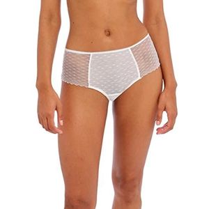Freya Dames Signature korte korte korte bikini stijl ondergoed, wit, XL, Kleur: wit, XL