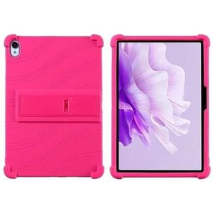 Slanke tablethoes geschikt for Huawei MatePad 11.5"" S (2024) Case TGR-W09 Zachte siliconen schokbestendige hoes met standaard(Rose)