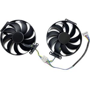 FDC10H12S9-C GPU-ventilator voor ASUS voor RTX2060 2060S 2070 GTX1660 1660ti 1660S DUAL grafische kaart vervangende ventilator(Set of three fans)