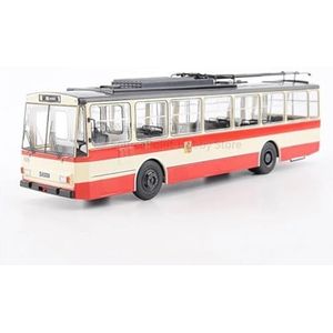 Raceautomodellen Schaal 1:43 Gegoten Legering Duitse Ongebaande Tram Speelgoedauto's Model op het werk