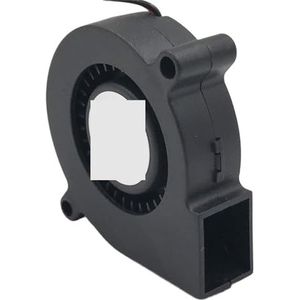 Voor SXDOOL 2 stuks DC-ventilator 5015 5 cm 50 mm 24 V 0,04 A 3300 RPM 2-pins ventilatoromvormerkoeling