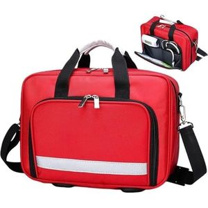 Eerste Hulp Zak Leeg, Camping Eerste Hulp Kit Lege Zak Waterdichte Medische Zak Medische Opbergtas met Schouderriem Multifunctionele Reizen Suit