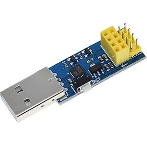 letaowl Programmeur Module CH340G CP2104 USB naar ESP8266 ESP-01 ESP-01S WIFI Module Programmeur Adapter Download Debug Link Kit voor LINK v1.0 CH9102F (Kleur: LINK V1.0 CH9102F)