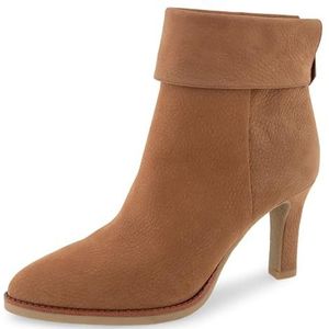 Aerosoles Laia Enkellaars voor dames, Camel Pebble Nubuck, 39 EU