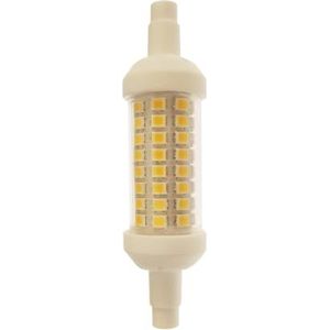 LED-maïslamp 10 stks Keramische Lichaam R7S Lamp SMD2835 6 W Dimbare LED Maïs Licht 360 Graden Vervangen Halogeenlamp Schijnwerper voor Thuisgarage Magazijn(Color:Cold White)