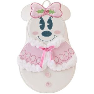 Loungefly Disney Minnie Mouse Pastel Sneeuwman Mini Rugzak, Meerkleurig, Mini Backpack, Mini Rugzak