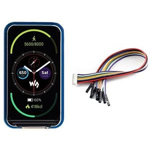 Waveshare 1.47inch LCD Display Module Compatible with Raspberry Pi Rounded Corners 172×320 Resolution with SPI Interface