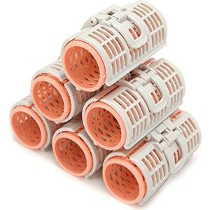 Air Bang Curlers, High Tension Force Hair Roller, 6 stuks draagbaar voor Baber Shop Home Women