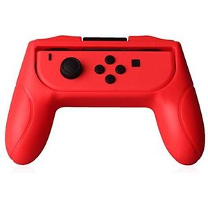 OSTENT 1 paar beschermgrepen voor Nintendo Switch Joy-Con Controller kleur rood