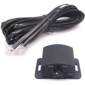 Rheross Versterker Vervangende Onderdelen Bass Knop Controle Afstandsbediening 6Pin Subwoofer Remote Volumes Aanpassing Controle Knop voor Luidsprekers