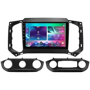 9"" Android 14 Touchscreen Autoradio 2 din met AHD Omgekeerd beeld Bediening op het stuur Bluetooth GPS navigatie Draadloze CarPlay voor Chevrolet TrailBlazer 2017-2019(Q100(1+32G))