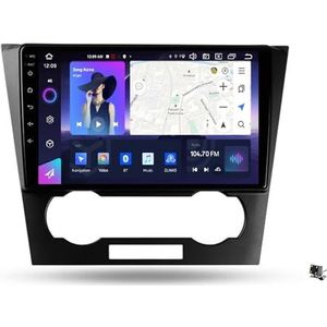 ZWCLSH Android 13 Auto Stereo Dubbele Din Radio Compatibel met Chevrolet Epica 1 2006-2012, 9 ''QLED Touchscreen Auto Stereo Draadloze Carplay Android Auto Autoradio BT GPS Wifi DSP FM RDS SWC, 4NF