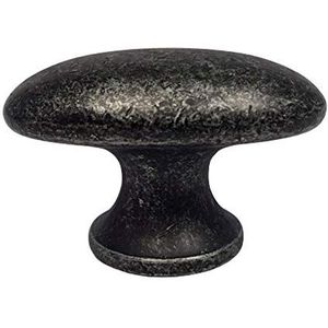 Meubelknop zwart antieke kastknop vintage meubelknop BA 16 mm knop knop massief *676