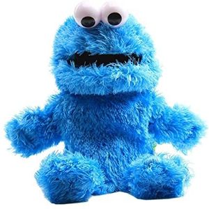 Laruokivi Cookie Monster Puppet Pluche Blauwe Teddy Handpop Speelgoed Gift