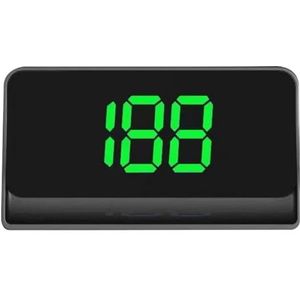Head - Up Display - Digitale GPS-snelheidsmeter - Voor Auto - Elektronische Frontweergave - Green KMH