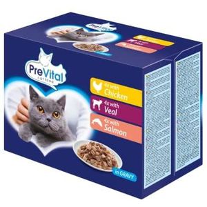 Prevital Pouch Vital Pack Chicken & Veal - 12x 100g