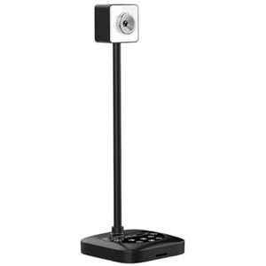 Documentscanner, 2 Stuks Documentcamera Met Autofocus, Microfoon En LED-invullicht For Online Onderwijs, Live Streaming Conferenties,voor thuis, reizen, kantoor