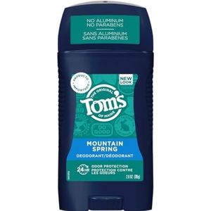 Tom's Of Maine Deodorant for Men Mountain Spring 2.8 oz