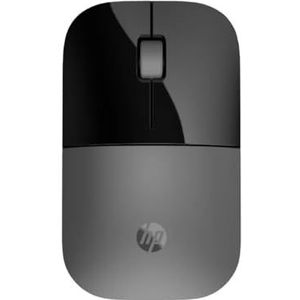 HP Z3700 Dual Silver Mouse/2.4 GHz draadloze verbinding/1600 dpi/3 knoppen/stille klikken; meerdere apparaten; Cross-besturingssystemen/3 jaar garantie