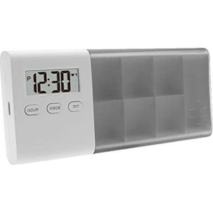 Pillendoosje - Draagbare Automatische Pillendispenser - 7 Compartimenten - Alarm